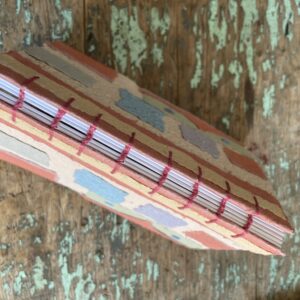 Boardwalk handmade paper coptic binding spine