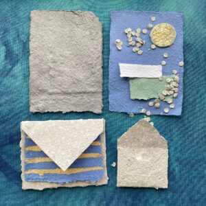 Handmade paper card wrs2